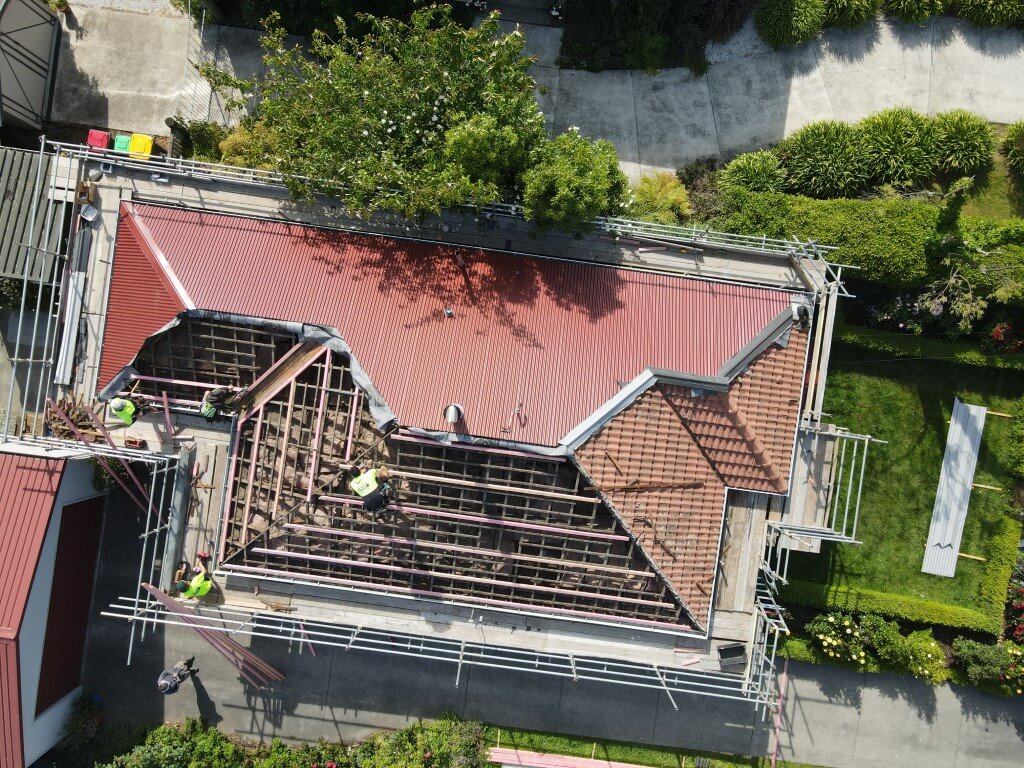Tile Conversion to Metal Roof Christchurch 6