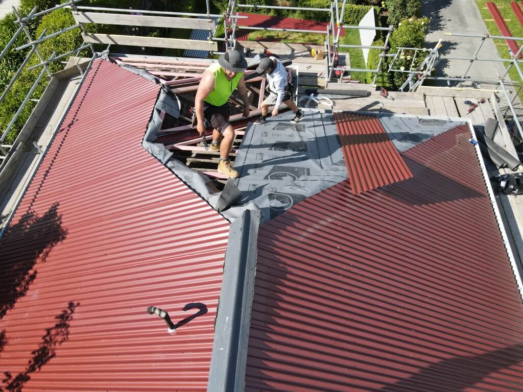 Tile Conversion to Metal Roof Christchurch 8