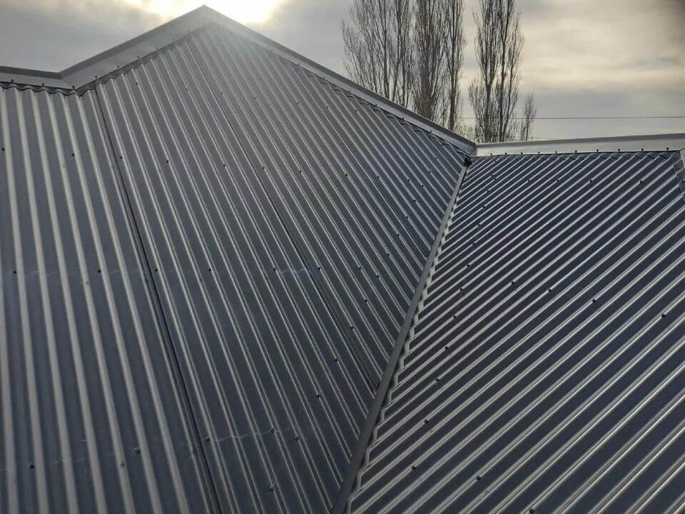 concrete tile roof conversion to metal longrun after